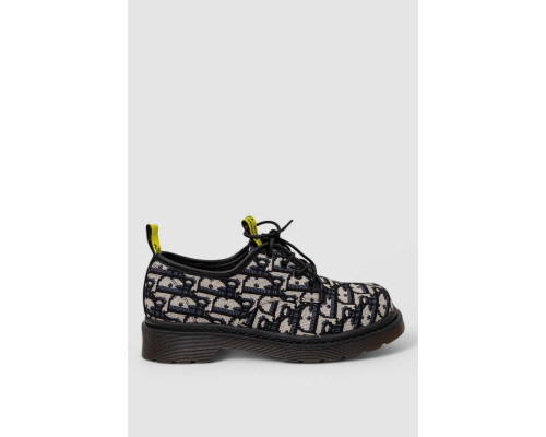 Лофери жіночі на шнурках, колір чорний, 248RRT17-15