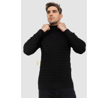 Гольф-свитер мужской, цвет черный, 161R619