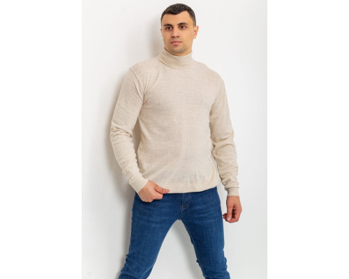 Свитер мужской, цвет светло-бежевый, 161R1880