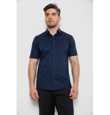 Сорочка чоловіча, колір синій, 214R7114-2