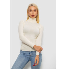 Гольф женский однотонный, цвет кремовый, 204R921