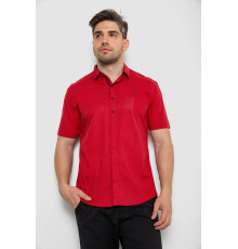 Сорочка чоловіча з принтом, колір червоний, 214R7142 Сорочка чоловіча з принтом, колір червоний, 214R7142