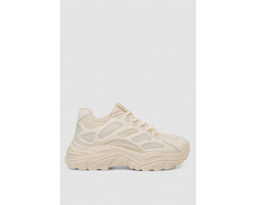 Кросівки жіночі, колір бежевий, 248RA40