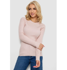 Кофта жіноча однотонна, колір світло-рожевий, 244R2031