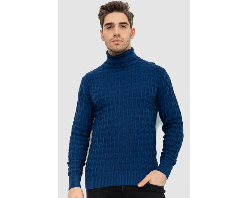 Гольф-светр чоловічий, колір синій, 161R619
