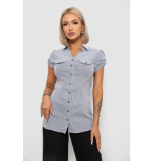 Рубашка-туника в полоску, цвет серый, 230R665-1