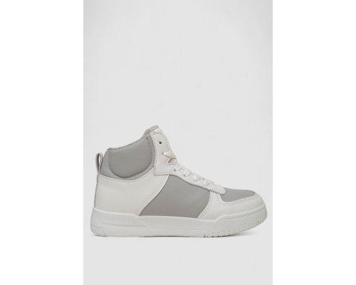 Кроссовки женские зимние на меху, цвет серо-белый, 248RAD300