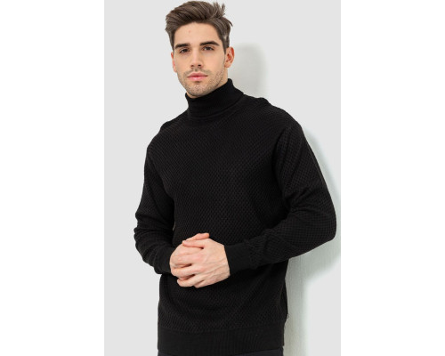 Гольф мужской, цвет черный, 161R845