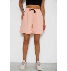 Шорти жіночі з принтом, колір персиковий, 238R130