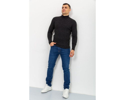 Светр-гольф чоловічий, колір грифельний, 161R892