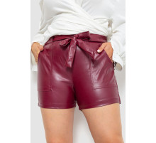 Шорты женские, цвет вишневый, 102R295