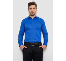 Сорочка чоловіча, колір електрик, 214R7002