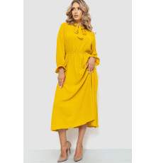 Ошатне плаття, колір гірчичний, 204R601