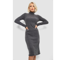 Сукня повсякденна утеплена, колір грифельний, 257R115