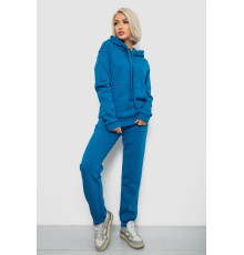 Спортивный костюм женский на флисе, цвет бирюзовый, 247R2039