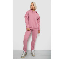 Спортивный костюм женский на флисе, цвет пудровый, 247R2040