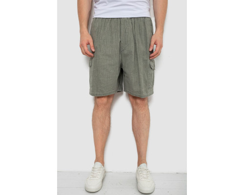 Шорти чоловічі, колір оливковий, 244RB8