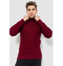 Гольф-светр чоловічий, колір бордовий, 161R619