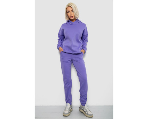 Спортивний костюм жіночий на флісі, колір бузковий, 257R88