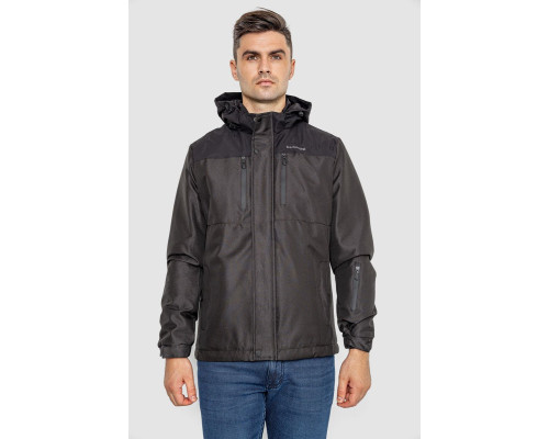 Куртка чоловіча демісезонна, колір чорний, 214R22013