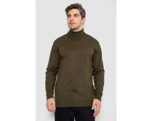Свитер мужской, цвет хаки, 161R1880