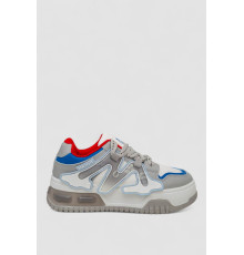 Кросівки жіночі, колір біло-сірий, 256RCR-11