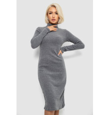 Сукня повсякденна утеплена, колір темно-сірий, 257R115