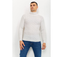 Светр-гольф чоловічий, колір молочний, 161R892