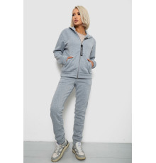 Спортивний костюм жіночий на флісі, колір світло-сірий, 257R86