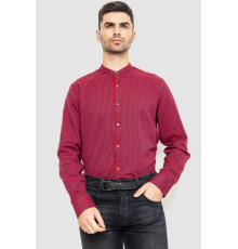 Рубашка мужская в клетку байковая, цвет красно-синий, 214R99-34-022