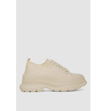 Кроссовки женские, цвет светло-бежевый, 248RCX416