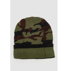 Шапка чоловіча камуфляж на хутрі, колір хакі, 244RM48