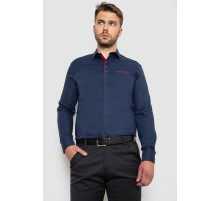 Сорочка чоловіча, колір синій, 214R7158