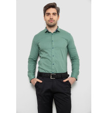 Сорочка чоловіча однотонна, колір оливковий, 186R2066