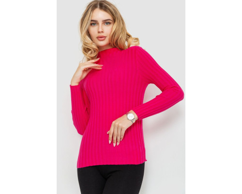 Гольф жіночий однотонний, колір рожевий, 204R038