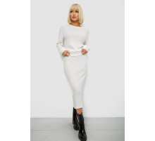 Костюм женский повседневный, цвет молочный, 257R130