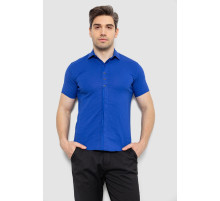 Рубашка мужская с принтом, цвет электрик, 214R7014