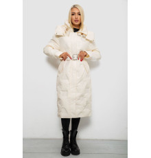 Куртка жіноча зимова, колір молочний, 244R5609 Куртка жіноча зимова, колір молочний, 244R5609