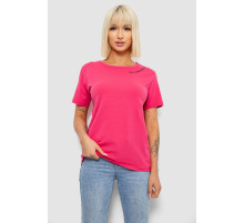 Футболка жіноча з принтом, колір рожевий, 244R1043-5