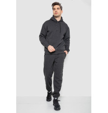 Спорт костюм мужской на флисе, цвет темно-серый, 190R235