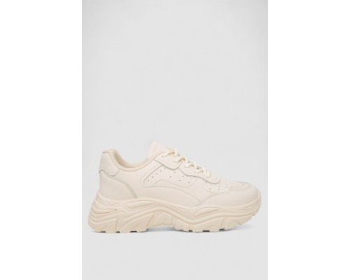 Кроссовки женские, цвет бежевый, 248RA90