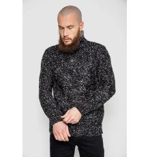 Светр чоловічий, колір чорно-сірий, 214R10323