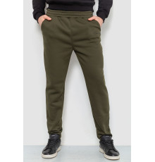 Спорт штаны мужские на флисе, цвет хаки, 238R56910