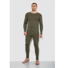 Термобелье мужское на флисе, цвет хаки, 247R003
