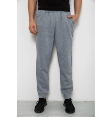 Спортивные штаны мужские на флисе, цвет серый, 238R58641 Спортивные штаны мужские на флисе, цвет серый, 238R58641