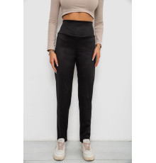 Лосины однотонные на флисе, цвет черный, 238R58412 Лосины однотонные на флисе, цвет черный, 238R58412