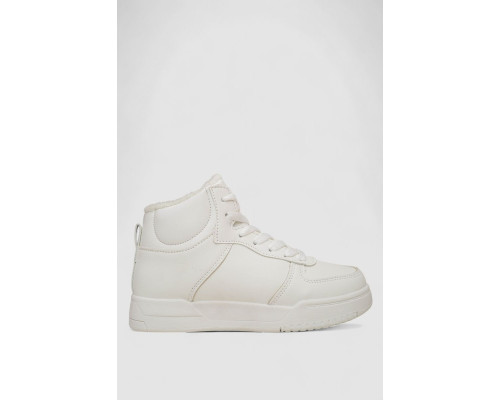 Кросівки жіночі зимові на хутрі, колір білий, 248RAD06