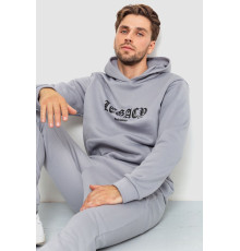 Спортивний костюм чоловічий на флісі, колір світло-сірий, 238R57046