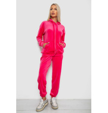 Спортивный костюм женский велюровый, цвет розовый, 241R1530-5 Спортивный костюм женский велюровый, цвет розовый, 241R1530-5