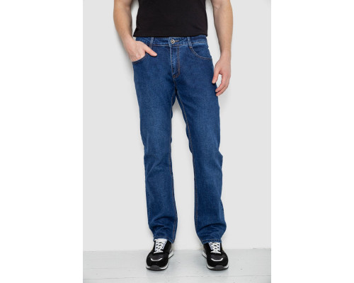 Джинсы мужские демисезонные, цвет синий, 244RW107
